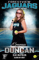 Forestview Girls Tennis Aug 2026